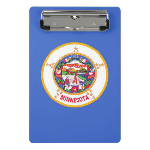 Prancheta Mini área de transferência com bandeira de Minne