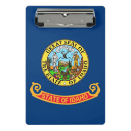 Prancheta Mini área de transferência com bandeira do Estado 