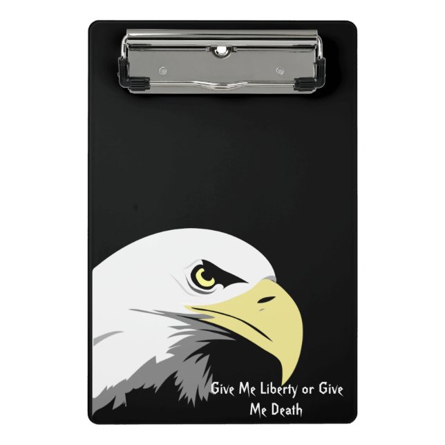 Prancheta Mini área de transferência me dê liberdade (Frente)