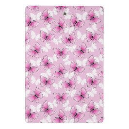 Prancheta Mini Borboleta Rosa Bonita