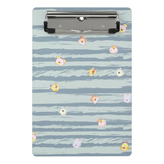 Prancheta Mini Clipboard – Whimsy Faces (Frente)
