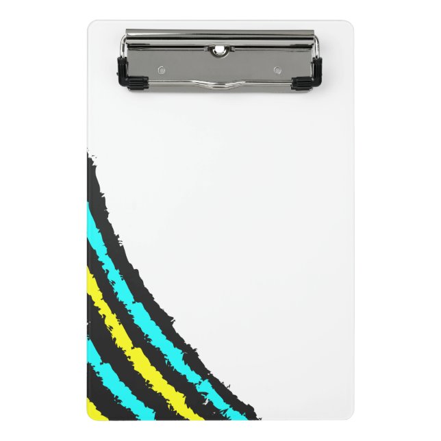 Prancheta Mini Personalizada Linhas Abstratas Mode (Frente)