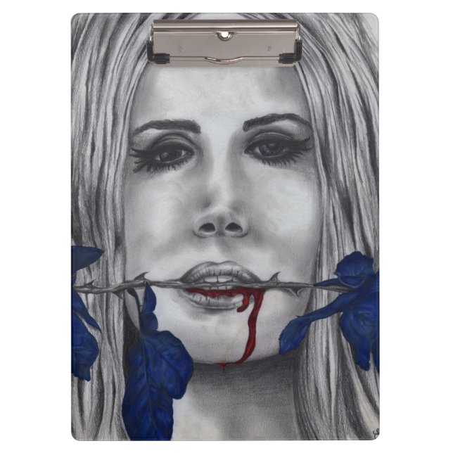 Prancheta original da arte do vampiro dos rosas do (Frente)