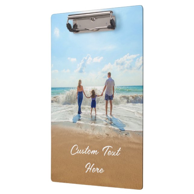 Prancheta para Fotos de Família com Texto Personal (Esquerda)