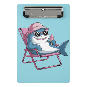 Prancheta Pizza shark Mini Clipboard