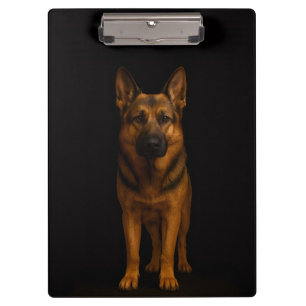 Prancheta Preta 4 Luxe, Cão Pastor Alemão