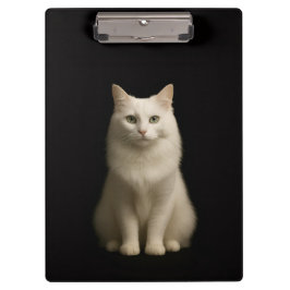 Prancheta Preta 4 Luxo, Gato Angora Turco