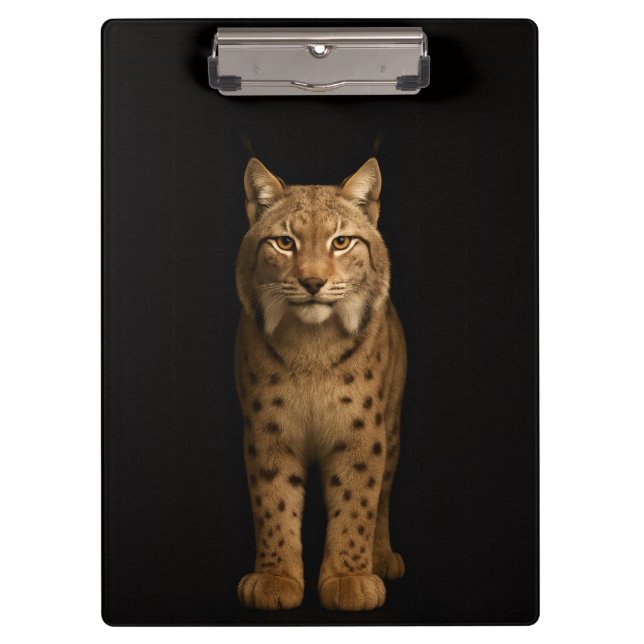 Prancheta Preta 4 Luxo, Lynx Silencioso (Frente)