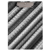 Prancheta preta & cinzenta do Rebar