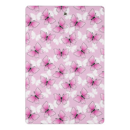 Prancheta Pretty Pink Butterfly Mini Clipboard