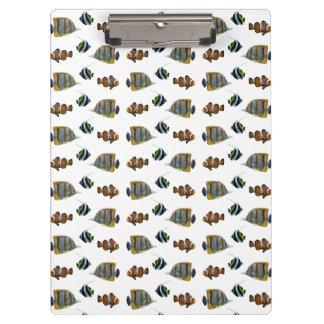 Prancheta Tropical Fish Frenzy (escolha a cor)