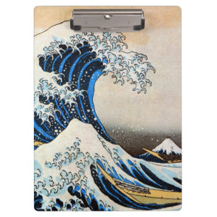 Pranchetas 神奈川沖浪裏, grande onda do 北斎, Hokusai