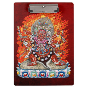 Pranchetas [110] Tibetano Thangka - Deidade Wrathful Hayagriv