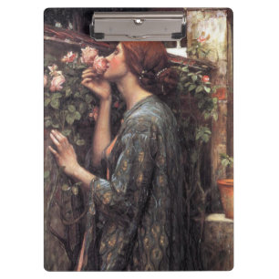 Pranchetas A Alma da Rosa (por John William Waterhouse)