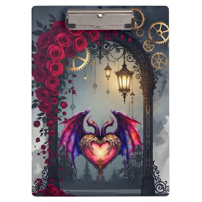 Pranchetas A Moonlit Invitation –Love Turns the Gears of Time (Frente)