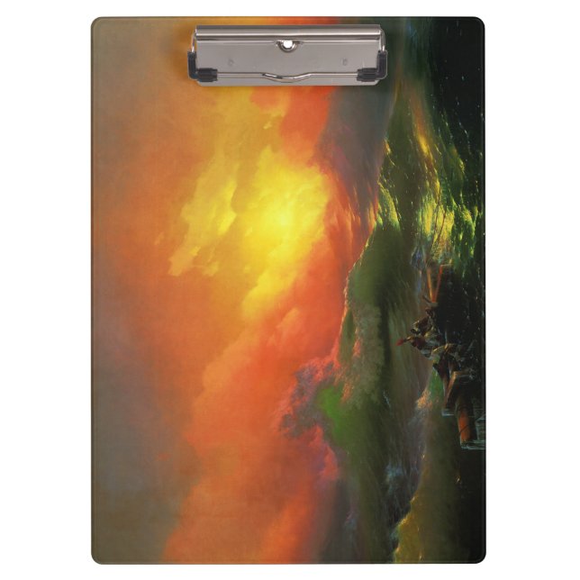 Pranchetas A Nona Onda (Mar de Tempestade com Sunset Vermelho (Frente)