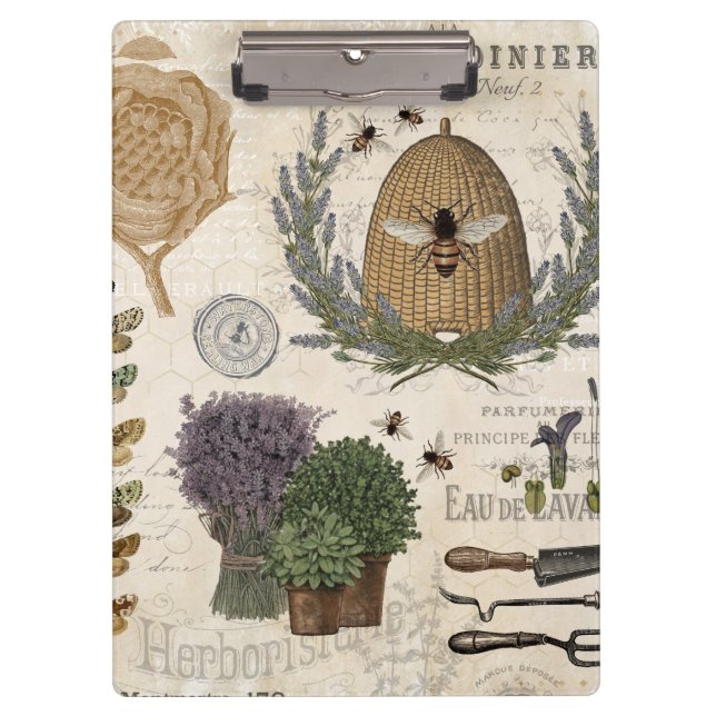 Pranchetas Abelhas Francesas Modern Vintage (Frente)