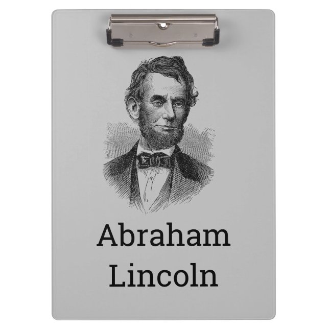 Pranchetas Abraham Lincoln Clipboard (Frente)