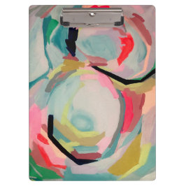 Pranchetas Abstract Fluro Acrylic Painting