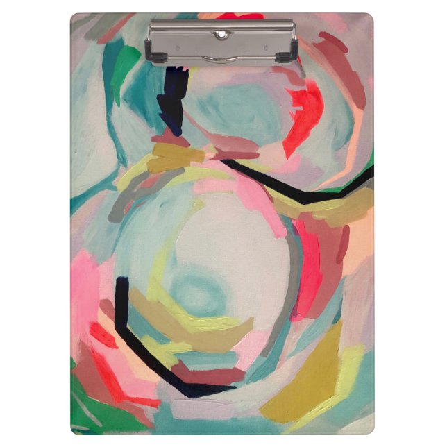 Pranchetas Abstract Fluro Acrylic Painting   (Frente)