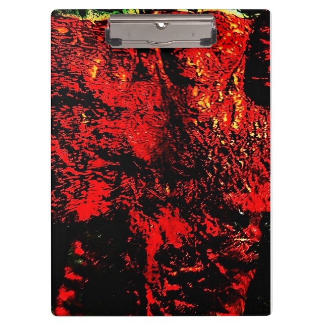 Pranchetas Abstract red clipboard,Darkness red abstract  (Frente)