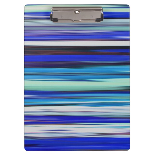 Pranchetas Abstrato nº 2: borrão azul (Frente)