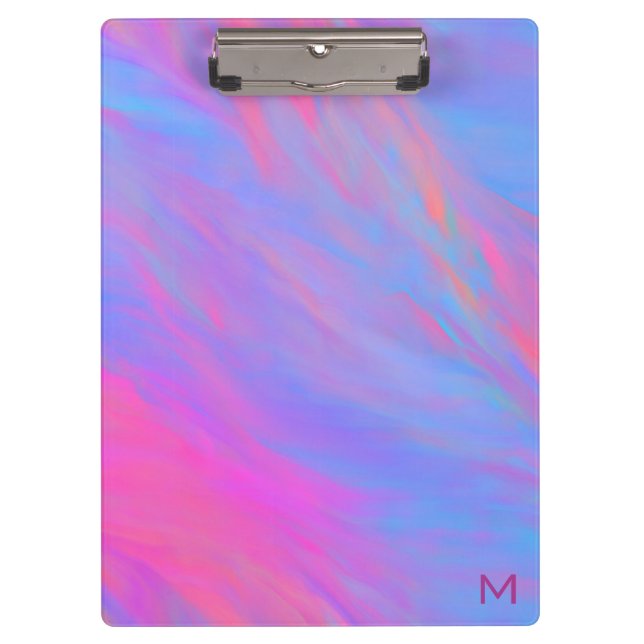 Pranchetas Abstrato Neon Ink Flow (Frente)