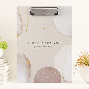 Pranchetas Abstrato Watercolor Glittering Luxury Elegante Dou