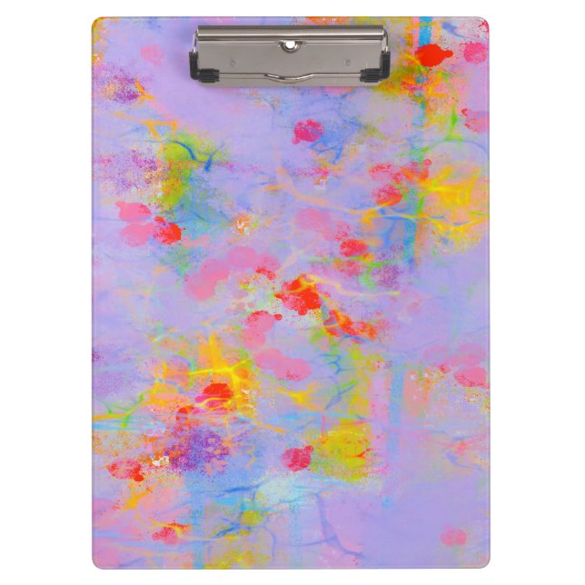 Pranchetas Abstrato Wildflower Field Design (Frente)