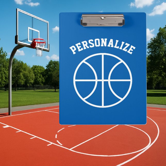 Pranchetas Acessórios desportivos personalizados para treinad (Basketball clipboard)