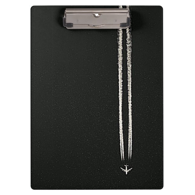 Pranchetas Acima no céu/avião da alta altitude (Frente)