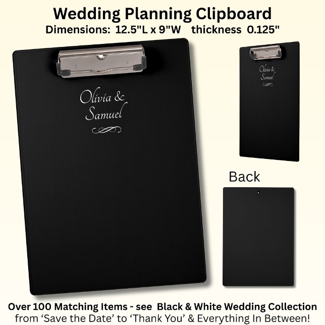 Pranchetas Add Names, Black & White with Infinity Scroll (Criador carregado)