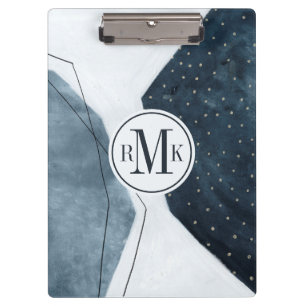 Pranchetas Adicionar suas Iniciais Abstração Adjacente