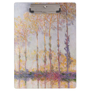 Pranchetas Álamos de Claude Monet   nos bancos do Epte