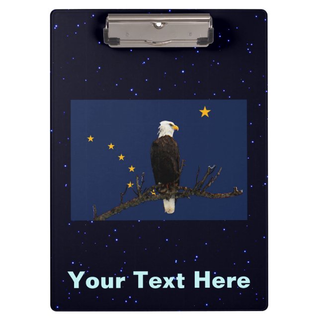 Pranchetas Alaska Eagle E Flag (Frente)