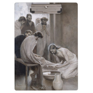 Pranchetas Albert Edelsense - Jesus Lavando Pés Discípulos