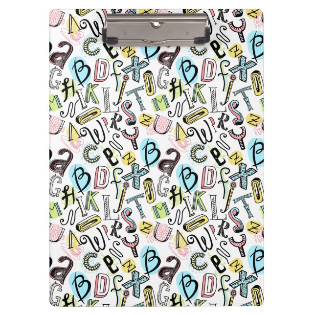 Pranchetas Alfabeto (Frente)