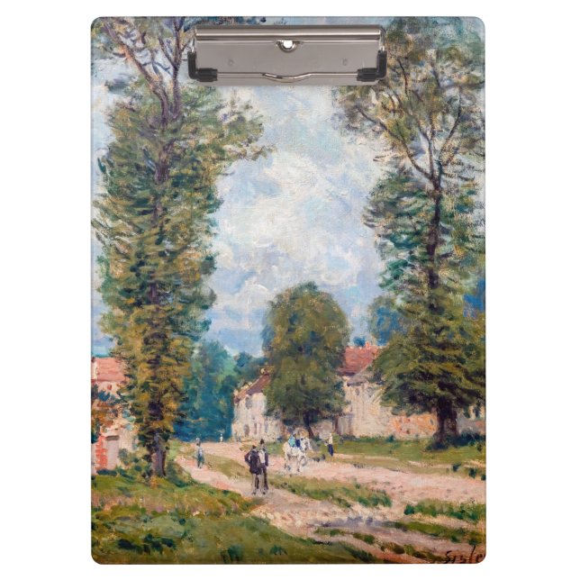 Pranchetas Alfred Sisley - A Estrada Versalhes (Frente)