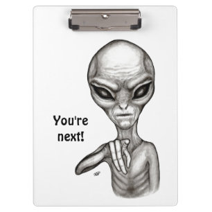 Pranchetas Alienígena ruim, você é a próxima!