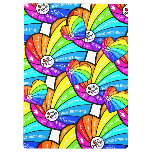 Pranchetas All You Need is Love (Verso)