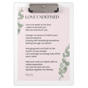 Pranchetas Amar Poesia Poema Indefinida