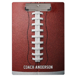 Pranchetas American Football Coach