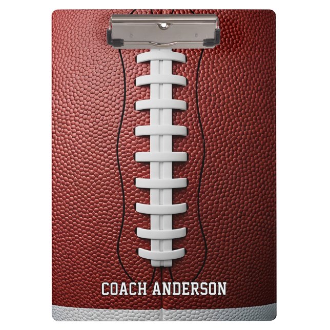 Pranchetas American Football Coach (Frente)