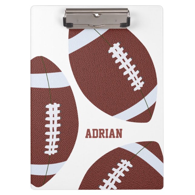 Pranchetas American Football Gridiron Ball Personalizado (Frente)