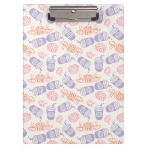 Pranchetas AMIGOS™ Padrão de Perk Central Pastel