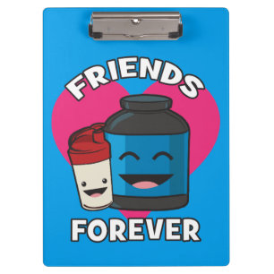 Pranchetas Amigos para sempre - Giro engraçado Kawaii Kawaii