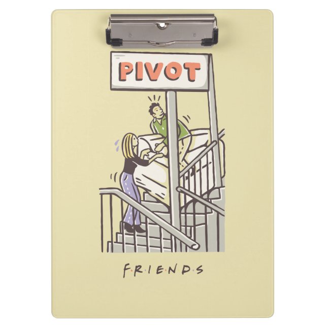 Pranchetas AMIGOS™ | Ross e Rachel PIVOT (Frente)
