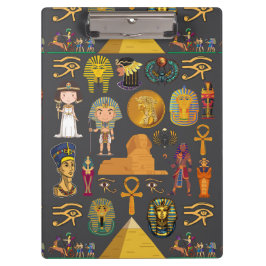 Pranchetas Ancient Egyptian Hieroglyphic -Pattern Pharaoh 