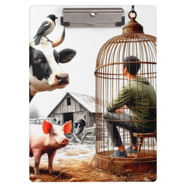 Pranchetas Animais de exploração (Frente)