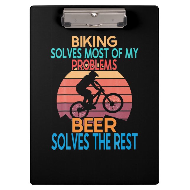 Pranchetas Aniversário Da Cerveja E Da Bicicleta (Frente)
